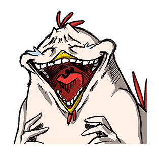 Super Dramatic Chicken (Animated) รูปที่ 1