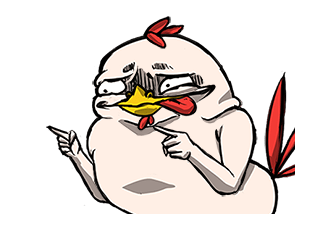 Super Dramatic Chicken (Animated) รูปที่ 2