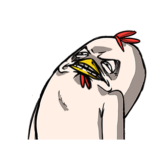 Super Dramatic Chicken (Animated) รูปที่ 3