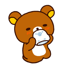 Rilakkuma สติกเกอร์ครอบครัว รูปที่ 18
