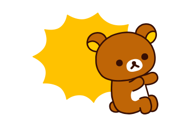 Rilakkuma สติกเกอร์ครอบครัว รูปที่ 24