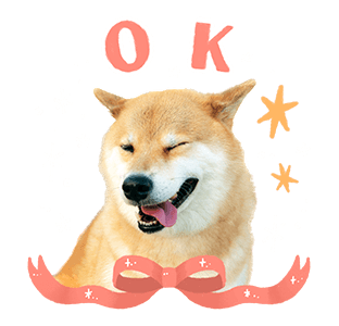 SHIBA MARU สติกเกอร์ป๊อปอัพ รูปที่ 1