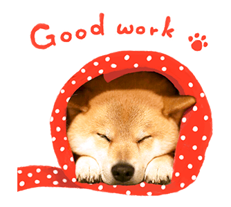 SHIBA MARU สติกเกอร์ป๊อปอัพ รูปที่ 3