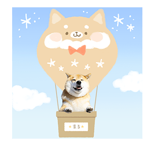 SHIBA MARU สติกเกอร์ป๊อปอัพ รูปที่ 16