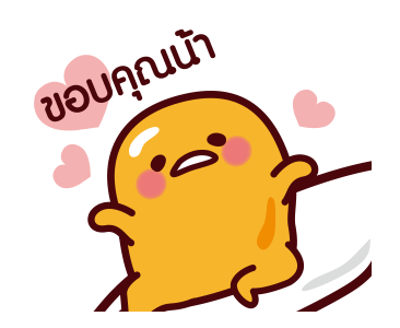 gudetama สติกเกอร์น่ารัก รูปที่ 4