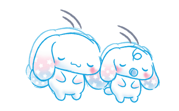 Cinnamoroll ลายเส้นสีน้ำ รูปที่ 9