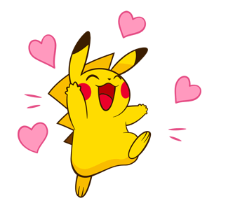 Pikachu สติกเกอร์ช่างจ้อ รูปที่ 1