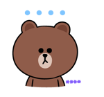 BROWN&FRIENDS สติกเกอร์เติมคำ รูปที่ 77