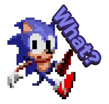 Sonic สติกเกอร์ 8 บิทพร้อมเสียง รูปที่ 13