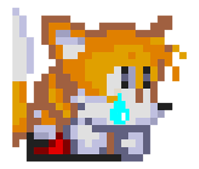 Sonic สติกเกอร์ 8 บิทพร้อมเสียง รูปที่ 16
