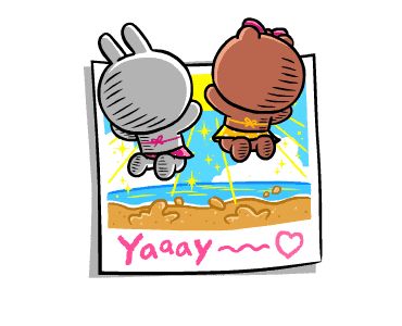 ตัวละคร LINE★น่ารัก หน้าร้อน รูปที่ 7