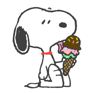 史努比的夏季動態貼圖 預覽 7