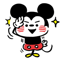 มิกกี้เมาส์♪สไตล์ Kanahei รูปที่ 3