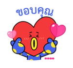 สติกเกอร์เติมคำ BT21 รูปที่ 1