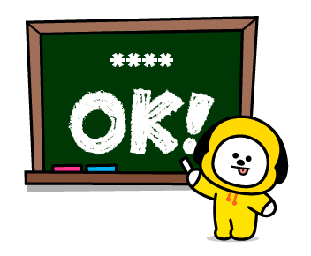 สติกเกอร์เติมคำ BT21 รูปที่ 4