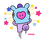 สติกเกอร์เติมคำ BT21 รูปที่ 7