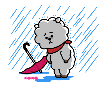 สติกเกอร์เติมคำ BT21 รูปที่ 70