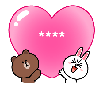 Brown & Cony Custom Stickers 預覽 2