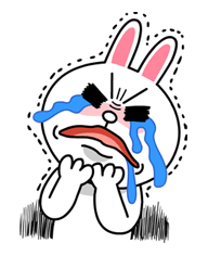 เหล่าตัวละคร LINE ยามโกรธจัด รูปที่ 1