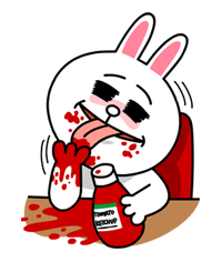 เหล่าตัวละคร LINE ยามโกรธจัด รูปที่ 4