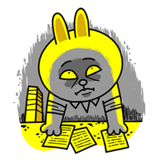 เหล่าตัวละคร LINE ยามโกรธจัด รูปที่ 8