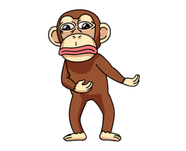 Moving Monkey (Animated) รูปที่ 4