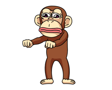 Moving Monkey (Animated) รูปที่ 5