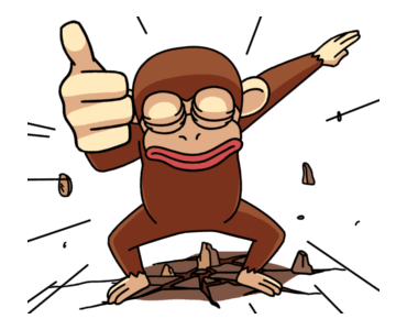 Moving Monkey (Animated) รูปที่ 6