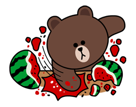 เหล่าตัวละคร LINE ยามโกรธจัด รูปที่ 13
