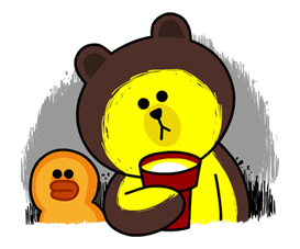 เหล่าตัวละคร LINE ยามโกรธจัด รูปที่ 14