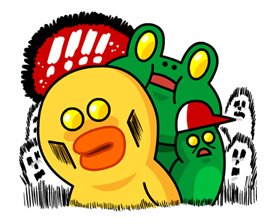 เหล่าตัวละคร LINE ยามโกรธจัด รูปที่ 28