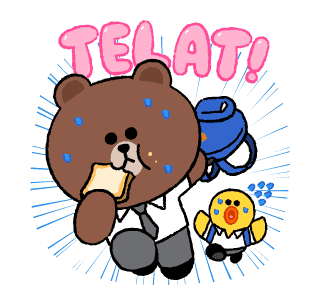 LINE Characters: Anak Sekolah รูปที่ 1