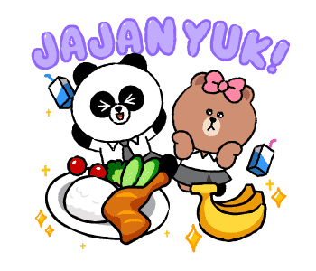 LINE Characters: Anak Sekolah รูปที่ 3