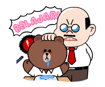 LINE Characters: Anak Sekolah รูปที่ 7