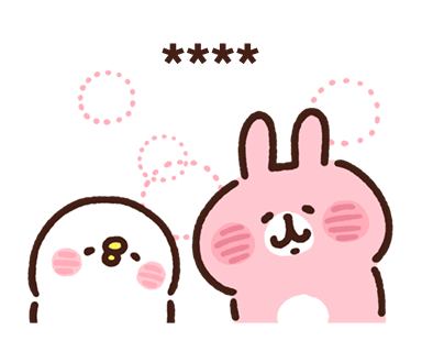 Piske & Usagi สติกเกอร์เติมคำ รูปที่ 8