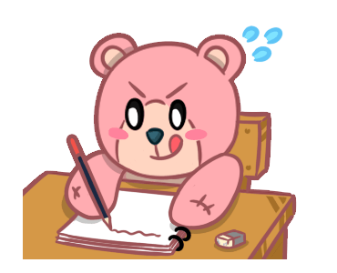 Pinky Bear yang Lucu dan Menggemaskan รูปที่ 3