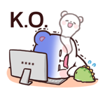 มิลค์ & มอคค่า : สติกเกอร์เติมคำ รูปที่ 55