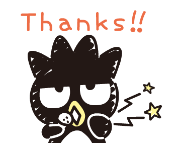 BAD BADTZ-MARU: Hand-Drawn Stickers 預覽 4