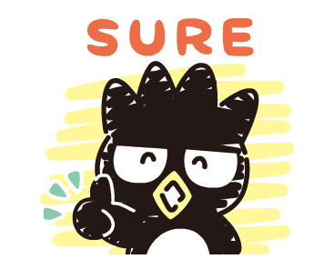 BAD BADTZ-MARU: Hand-Drawn Stickers 預覽 7