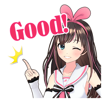 Kizuna AI สติกเกอร์พูดได้ รูปที่ 6