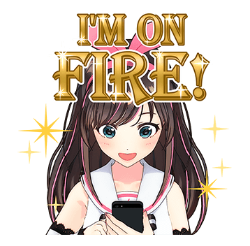 Kizuna AI สติกเกอร์พูดได้ รูปที่ 11