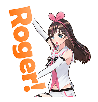 Kizuna AI สติกเกอร์พูดได้ รูปที่ 23