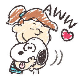 Snoopy สติกเกอร์เพื่อนรัก รูปที่ 14