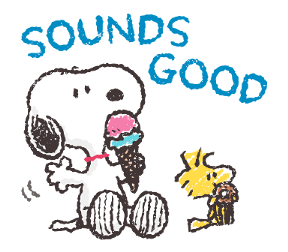 Snoopy สติกเกอร์เพื่อนรัก รูปที่ 33