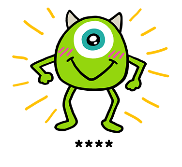 Monsters, Inc. สติกเกอร์เติมคำ รูปที่ 26