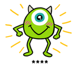 Monsters, Inc. สติกเกอร์เติมคำ รูปที่ 25