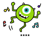 Monsters, Inc. สติกเกอร์เติมคำ รูปที่ 41