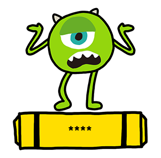 Monsters, Inc. สติกเกอร์เติมคำ รูปที่ 54