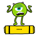 Monsters, Inc. สติกเกอร์เติมคำ รูปที่ 53