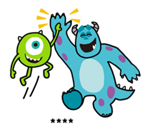 Monsters, Inc. สติกเกอร์เติมคำ รูปที่ 55